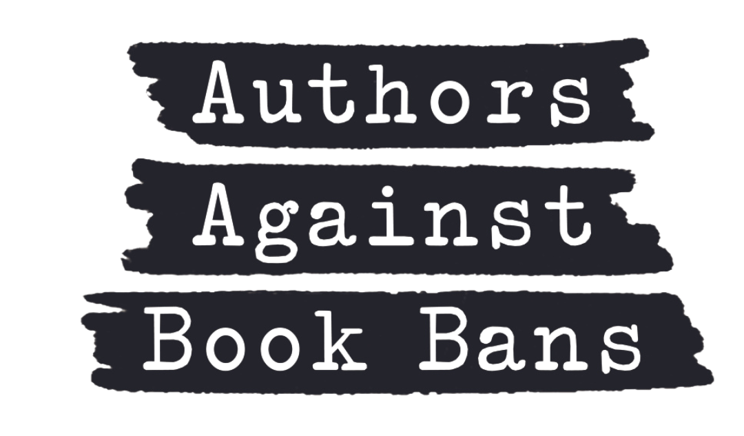 The Authors Against Book Bans logo