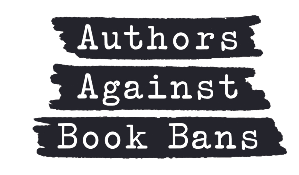 The Authors Against Book Bans logo